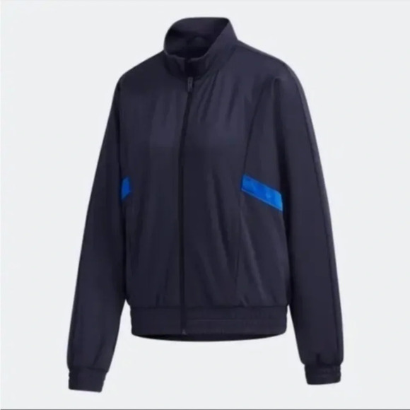 Adidas x Zoe Saldana Collection Womens Legend Ink Track Jacket - Picture 1 of 8